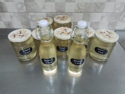 Príprava a varenie bazového sirupu