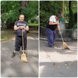 Naši prijímatelia sa podieľajú na skrášľovaní  svojho domova