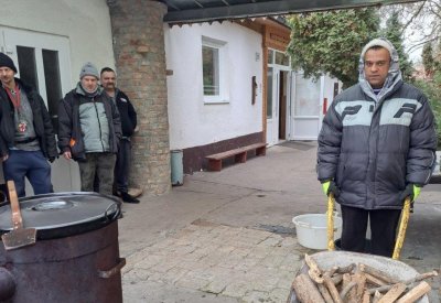 Stretnutie prijímateľov pri motivačnom občerstvení