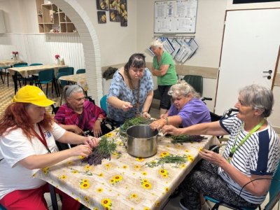 Príprava levanduľového sirupu v našom zariadení