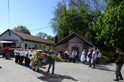 Stavanie mája znovu prinieslo do nášho zariadenia radosť aj krásu tradícií