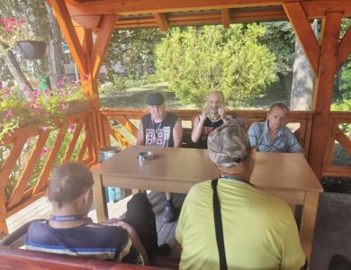 Letná grilovačka a prvé spoločné využitie nášho nového altánku