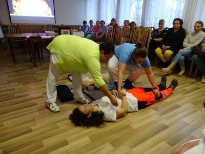 Poďakovanie MF SR a ÚBBSK za finančnú podporu pri nákupe resuscitačných prístrojov