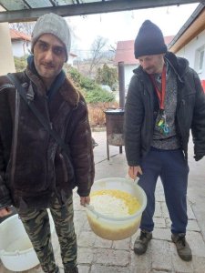 Stretnutie prijímateľov pri motivačnom občerstvení