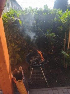 Letná grilovačka a prvé spoločné využitie nášho nového altánku
