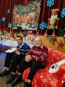 Predvianočné stretnutie so žiakmi ZŠ a MŠ Bušince