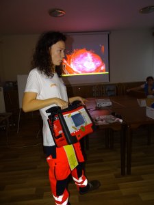 Poďakovanie MF SR a ÚBBSK za finančnú podporu pri nákupe resuscitačných prístrojov