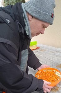 Stretnutie prijímateľov pri motivačnom občerstvení